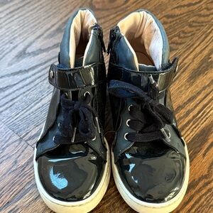 Jacardi Paris Navy High-Top Sneakers Size 13